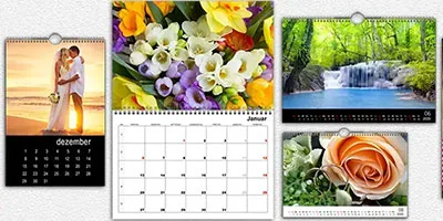 Fotokalender in vielen Größen und Formaten bestellen