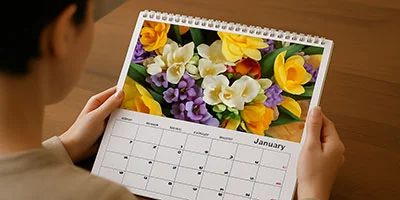 Fotokalender als Tischkalender bestellen