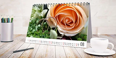 Fotokalender als Tischkalender bestellen